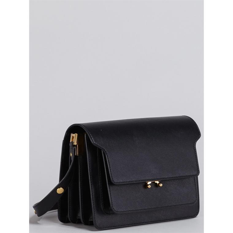 Marni Medium Trunk Bag, Black